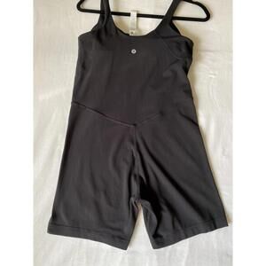 Lululemon Women's Black Romper Size 10